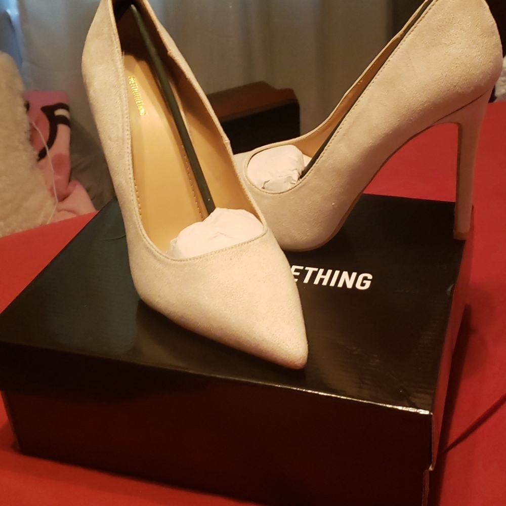 New Nude Heels PrettyLittleThing